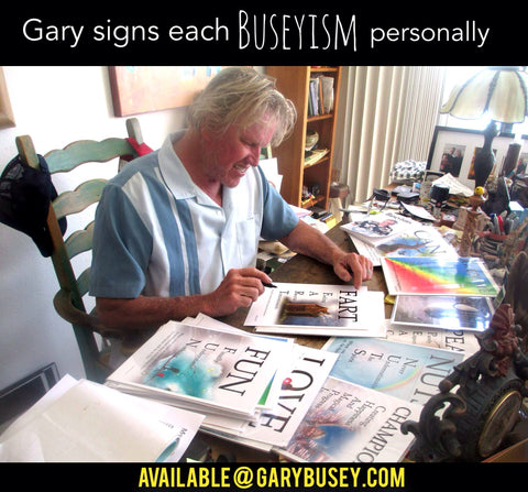 Send Us Your Memorabilia To Be Signed By Gary Busey