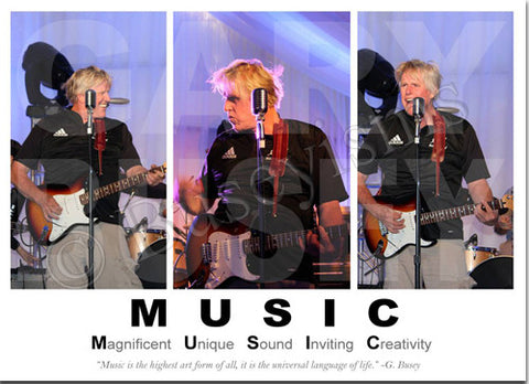 MUSIC Autographed Buseyism Photo
